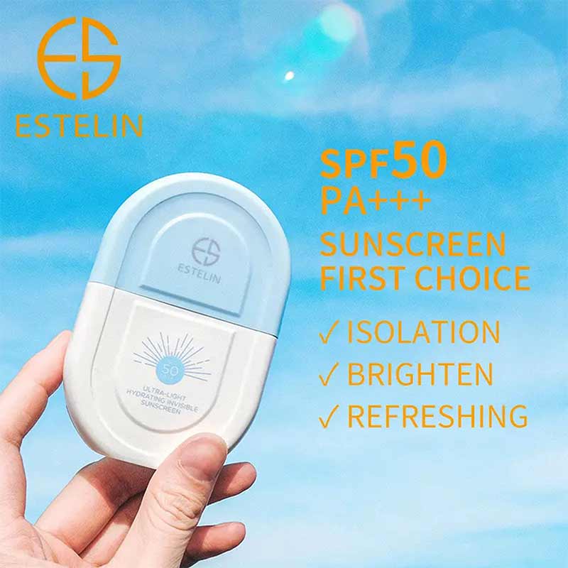 کرم ضد آفتاب فلوییدی و بی رنگ استلین ۵۰ میل SPF 50 اصلی